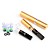  jy-016 multi-funcional portador de cigarros duplo uso (amarelo)