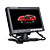  Monitor de 7 pulgadas a color LCD, TV portátil, soporte dual de entrada de vídeo, / apoyo para la cabeza, el video de vista trasera (szc6396)