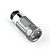  Mini LED Flashlight Torch with Car Cigarette Lighter(Rechargeable NI-MH Battery) Grey