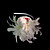  Romantic Fascinator With Feather Weddding/Partying/Honeymoon Barrette