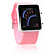  Color Band 29 Blue and Red LED Sector Pattern LED Wrist Watch