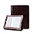  marrone 2 in 1 custodia protettiva in pelle di coccodrillo per ipad