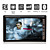  7 pouces écran tactile numérique 2DIN lecteur DVD de voiture avec gps bluetooth tv pip RDS