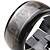  Pair of Futuristic Blue LED Wrist Watch - Black & White