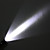  scintilla 3w-7b ha portato torcia elettrica bicicletta luce 4xAAA
