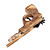  Pistolet en Bois avec Lanceur en Caoutchouc - Jouet
