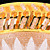  Luxury Crystal 4-Light Flush Mount in Floral Pattern