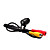  caméra arrière + voiture haute définition caméra grand angle étanches cmd + 4,3 pouces