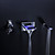  LED Waterfall Tub Faucet with Pull-out Hand Shower (Wall Mount)