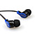  in-ear stereo oortelefoon (blauw)