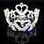  smukke legering brude Tiara / medaljon