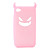 Devil Protective Silica Gel Case for iPhone4 - Pink