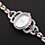 femmes à la mode de montre bracelet à quartz pc avec une bande en alliage d'argent