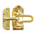  Wireless U-buckle Door Lock with 90dB Magnet Alarm