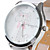  Women's and Girl's Watch Watchband White Dial Plate (White)