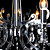  LIÉVIN - Lustre Cristal com 8 Lâmpadas