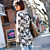  face à imprimer à long t-shirt