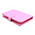  Super Protective Leather Keyboard case for 7 Inch Tablet PC/PAD (PINK)