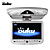  Ouku 9 Inch Roof Mount Car DVD Player with Game Swivel Free Headphones