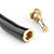  20g Black Colored Sea Coral / Wu Liu Healthy Cigarette Pipe with Unique Pattern