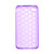  Protective Soft Silica Gel Transparent Case for iPhone4G (Purple)
