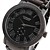  Fashion Men's Black Dial Black Band  Wrist Watch