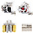  Offre spéciale Noël Kit de Tatouage 2 Pistolets avec écran LCD + Encre Noire Gratuite