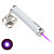  royal viola (blu-voilet) puntatore laser portachiavi