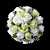  Elegant Satin Round Wedding Bouquet
