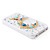  Stylish Translucent Case with Crystals for iPhone 4 (Moon)