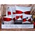  Wedding Collection Set With Bold Red Sash and Rhinestone (5 Pieces)