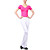  dancewear Rayon Kurzarm Yoga & Tanz Turnschuhe T-Shirt für Damen