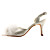  ADORA - Bout Ouvert Mariage Talon Aiguille Satin