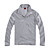 eamkevc - mens sweater pullover elevados respirável 04/01 zip com calça