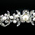  liga lindo com cúbicos de zircônia casamento tiara