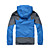  eamkevc - heren triple layer ademend waterdicht ski-jack contrasterende kleur drie-in-een