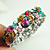  Bracelet coloré flore