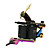  3 de ferro fundido kit tattoo armas com poder de lcd e 55 de tinta de cor