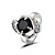  Lovely Rhinestones Ring With Alloy Plated More Colors Available