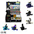  6 Guns Tattoo Kit with  LCD Power and 55 Color Ink + Free 60ml Black Ink