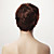  sin tapa 100% peluca de cabello humano peluca corta el pelo lacio 5 colores a elegir