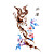  5 Pcs Phoenix Waterproof Temporary Tattoo(17.5cm*10cm)