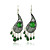 Antique Silver-plated Vagarious Earring