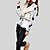 Long Sleeve Faux Fur Office/ Casual Coat More Colors Available