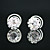  2 stuks prachtige strass bruids pinnen party / speciale gelegenheid hoofddeksels