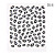  6x 3d nail art etiqueta ponta decalque manicure projeto de leopardo