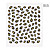  6x 3d nail art etiqueta ponta decalque manicure projeto de leopardo
