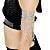  2 peças de poliestireno com pulseiras beading dança do ventre (cores mais)