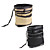  Sac en toile et cuir PU ceinture (couleurs assorties)