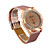  hermosa forma redonda reloj de cuarzo más colores disponibles